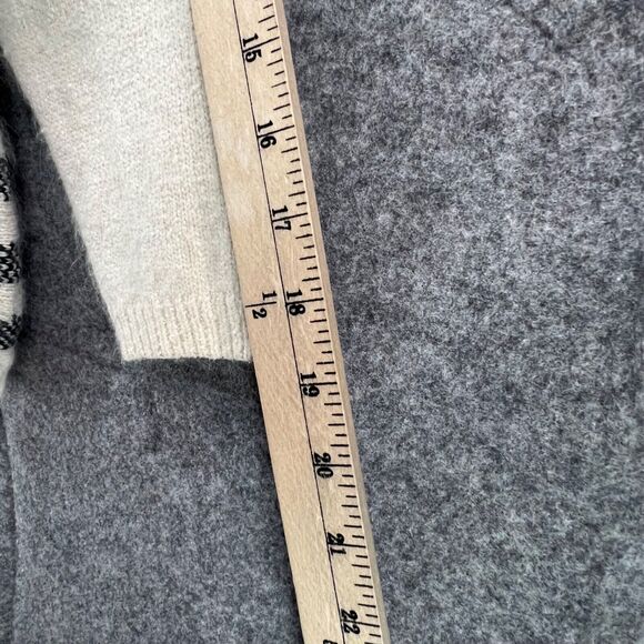 Vintage Glory B by Gloria Furman Sweater Womens Small Houndstooth Silk Angora - Picture 9 of 13